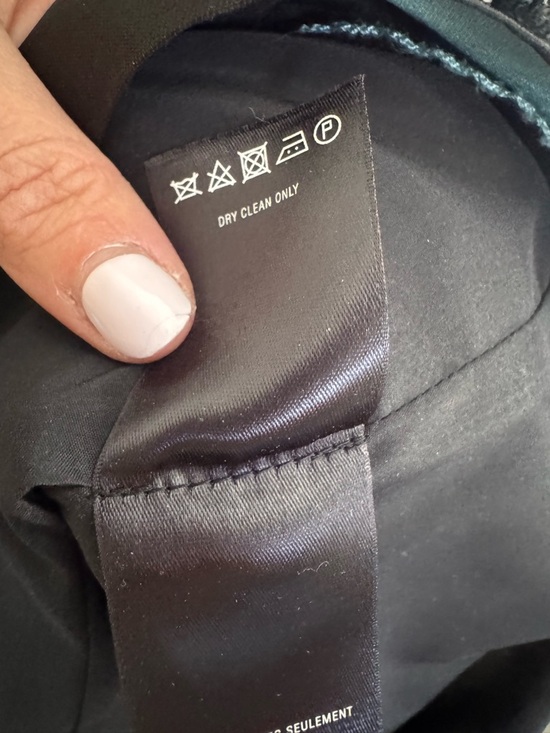 Anthropologie Leifsdottir sequin blue & black stripe dress - Picture 8 of 8